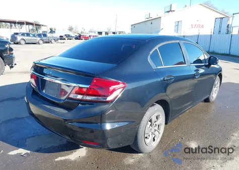 2013 Honda Civic Lx from USA, damaged, VIN 19XFB2F58DE204691